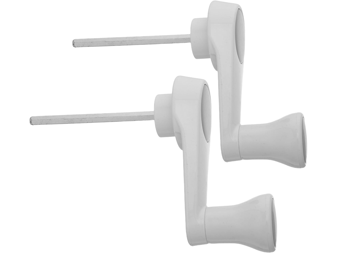 Conjunto De Manivelas Reposição Para Mesa, 2 Peças, Plástico, Altura