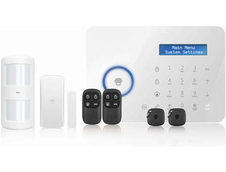 CHUANGO CG-A11 sistema de alarme de segurança Branco