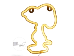Rebe-luz De Neón Led Em Forma De Cão Para Interiores, Operada Por Bateria E Usb, Ideal Para Festas, Aniversários E Casamentos