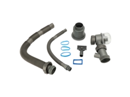 Kit de Esgoto para Pia, Profissional, Tubo Flexível, Resistente a Odores e Erosão