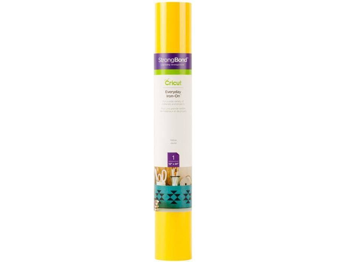 Everyday Iron-On CRICUT Yellow M1 (30x60cm - 6 Folhas)