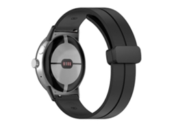 Pulseira De Silicone Dobrável De Cor Sólida Para Google Pixel Watch