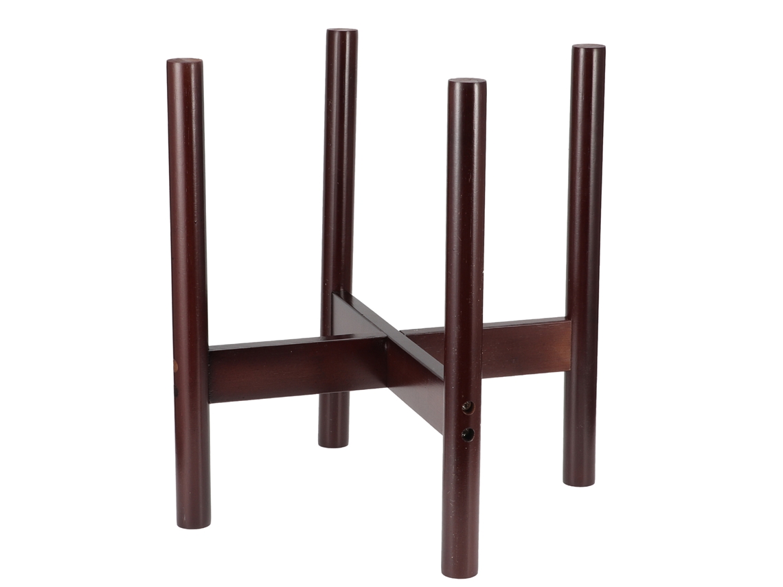 Suporte Para Vasos De Bambú Plantação Interior Decorativo