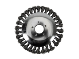 Escova de Aço Ø 150Mm para Remoção de Musgo para Roçadeira Furo 25,4 Mm Cinza VITO