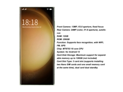 Smartphone 4g LAXISCREED 12gb Ram 256gb