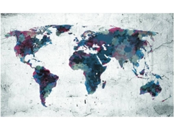 Papel de Parede ARTGEIST Mapa Mundo (450x270 cm)