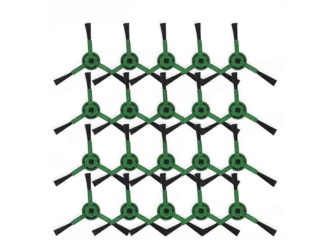 Conjunto De 20 Escovas Laterais Para Aspiradores 104 / 105 / 205 / Plus 405 / 505 / Max 705 Combo / Vac / Essential / 2 Essential.