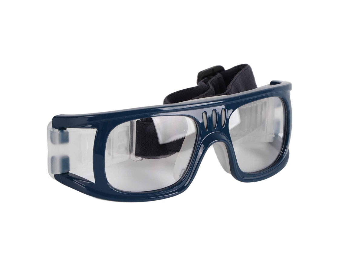 Óculos De Proteção Esportiva Para Basquete Futebol Golfe Goggles Ajustável Azul Escuro