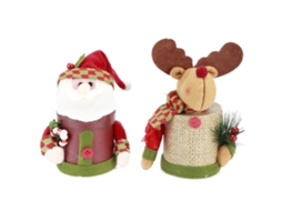 Caixa Bombons Natal Boneco Decorativo Presente 2 Conjuntos