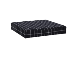 Pallet Cushion, Pallet Cushions Vidaxl Preto Poliéster (n/a)
