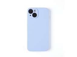 Conjunto De 2 Capas Para Iphone 17 Pro Max Em Silicone Fosco Roxo Claro.