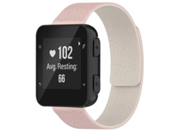 Bracelete para Garmin XIAOMOYU Forerunner 35 / 30 / 35j Silicone Magnético Textura de Lichia Rosa (20mm)