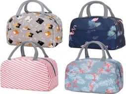 Lurelia Bolsa Térmica Para Almoço, Em Tecido Oxford, Resistente À Água, Reutilizável, Livre De Bpa, Para Escola E Trabalho