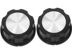 Conjunto de 2 Botões Giratórios para Fritadeiras Elétricas, Reposição Fogão Feitos Plástico, CHABERLU