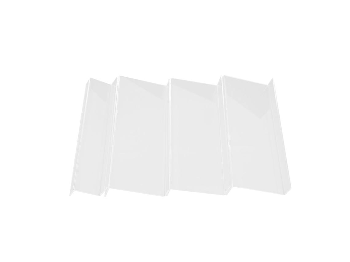 Organizador De Cajón De Especias De 4 Niveles Ajustable Riel Transparente Para Cocina