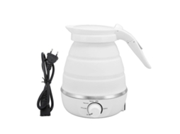 Chaleira elétrica dobrável de silicone Slowmoose 850 W, 600 ml, com desligamento automático para viagens