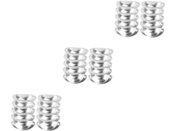Conjunto Genérico De 30 Puxadores Semicirculares Vintage Para Portas E Gavetas, Em Ferro, Para Gavetas Deslizantes