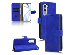 Capa De Couro Com Flip Magnético Skin Feel Para Fujitsu Arrows Alpha F-51f