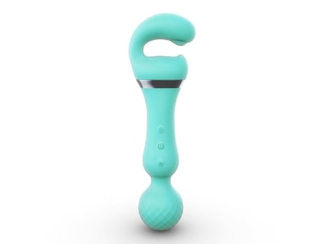 Massageador de varinha mágica e vibrador de ponto G verde suave TRACY'S DOG