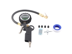 Inflador Digital de Pneus com Manômetro LCD 1/4in NPT conector rápido 200psi para oficina | S/MARCA