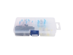 Kit De Conexões De Fio Com Anel De Solda Impermeável E Tubo Retrátil Em Calor 100pcs