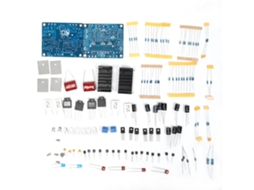 Kit amplificador de potência estéreo módulo placa dual channel baixa distorção MX50 SE