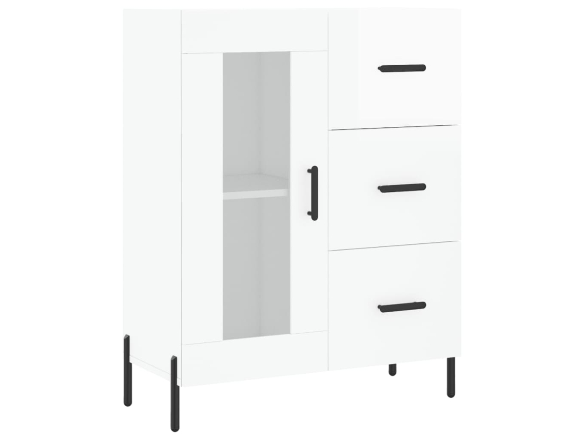 Sideboard, Sideboards Vidaxl Branco Madeira Processada (n/a)