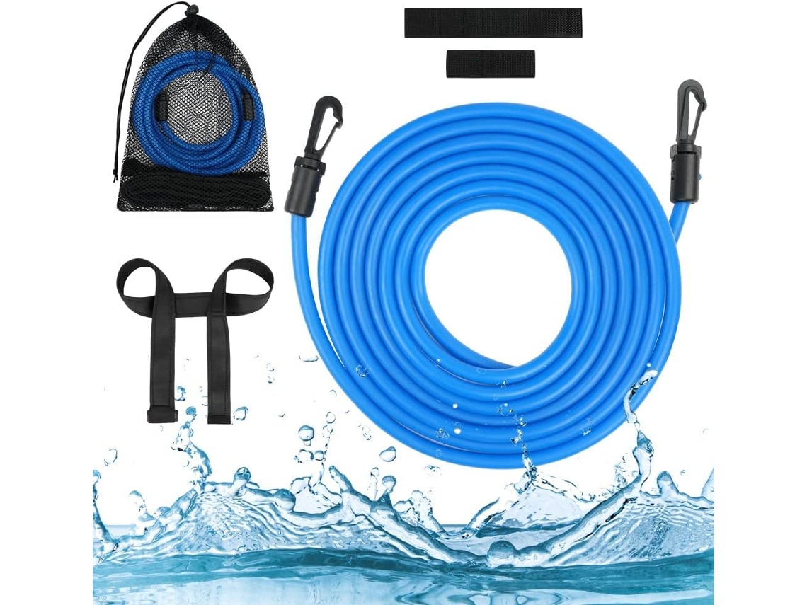 Faixa de Resistência com Pedal 4 Tubos AQUAFORGE