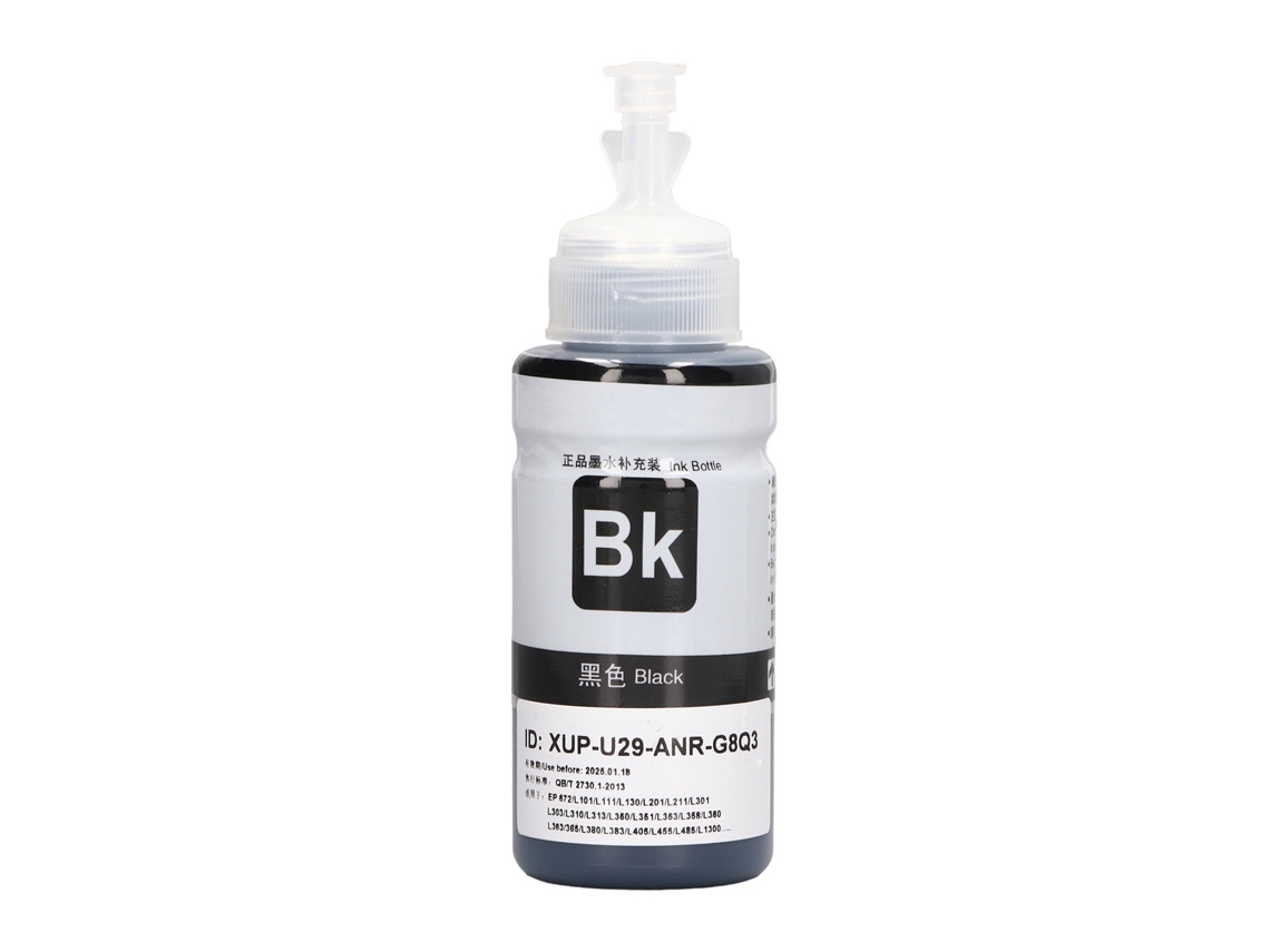 Recarga De Tinta Para Impressora 672 L360 L380 L351 L1300 L383 L565 Preto