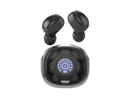 Fone De Ouvido Sem Fio Bluetooth V5.3, Redução De Ruído De Chamada Enc, 130 Horas Em Espera, Preto