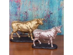 Toro BY SIGRIS Classic Resina 19X10X29Cm Gold