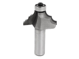Fresa de Topo Clássica 1/2" X 1" com Haste Reta 64 Mm Comprimento para Cortadores Forma CHABERLU