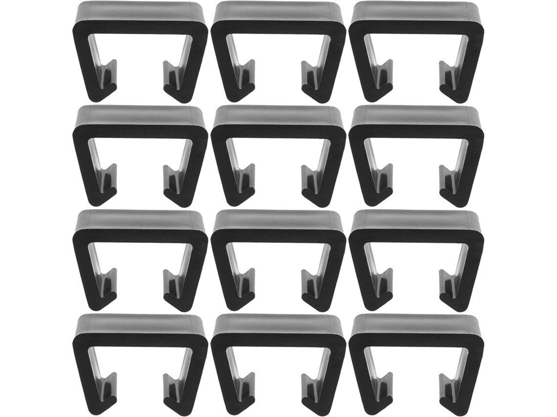 Conjunto De 12-presilhas Móveis Rattan Exterior, Fixação De Sofás E Cadeiras Modulares, Conector Móveis De