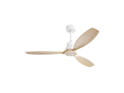 Ventilador de Teto 52 Polegadas com Luz Led 22w, Controle Remoto, 3 Pás Abs, Sala de Estar | S/MARCA