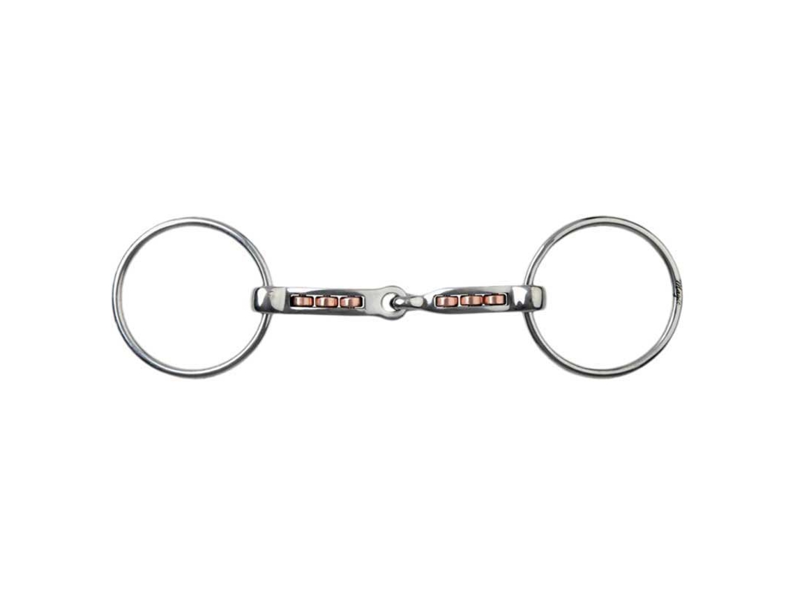 Bridões com Rolo de Cobre Horizontal Magic System Prateado 135 Mmmetalab