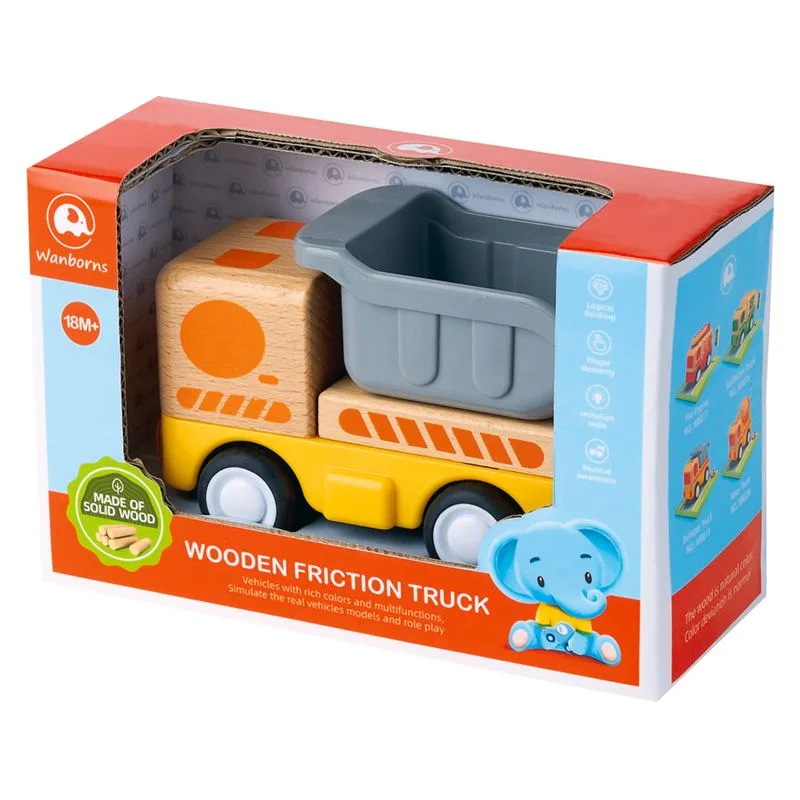 Camião basculante infantil pequeno de madeira Wb019 INNOVATOYS
