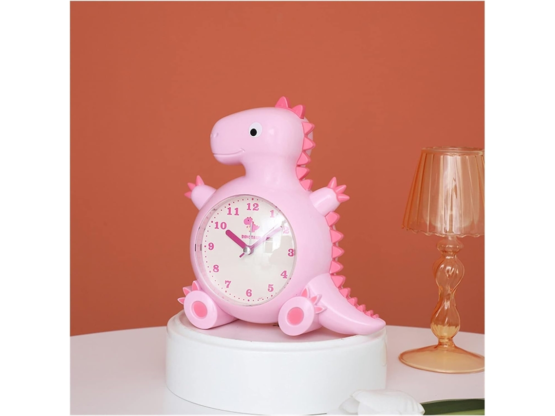 Relógio De Mesa, Despertador Infantil, Relógio Digital Led, Relógio De Mesa Decorativo Para Crianças (rosa)