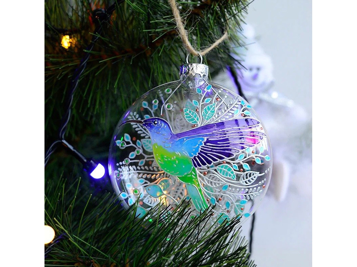 Adorno Natal Árvore Bolas Acrílico 2022