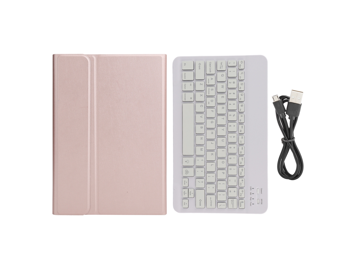 Capa Com Teclado Bluetooth (iluminado, Desmontável) Para Samsung Galaxy Tab S7 De 11 Polegadas Com Bateria Integrada, Novo Modelo Em Estoque
