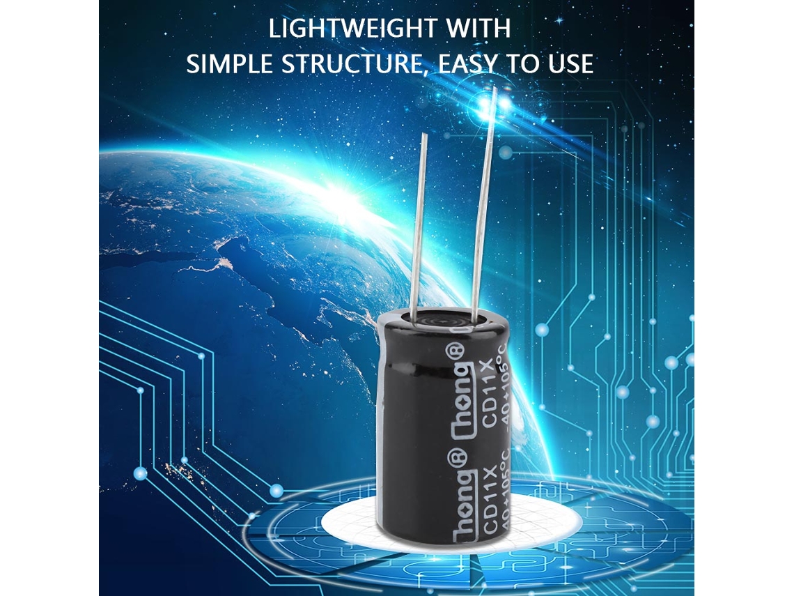 Laxiscreed Capacitor Radial Eletrolítico 2200µf 50v Para Eletrónica De Alta Qualidade