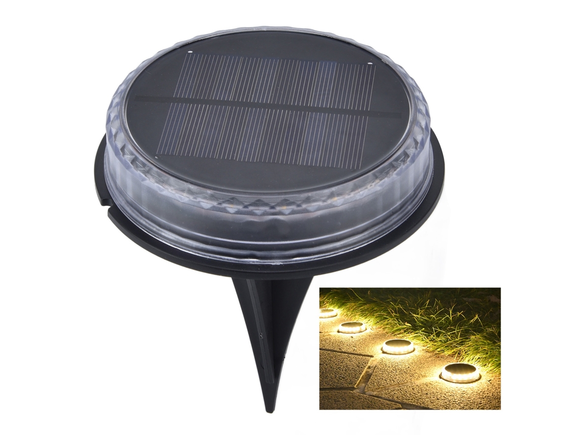 Lâmpadas Led Solares Para Gramado Ip65 À Prova Dágua Led Para Iluminação De Solo Para Passarela, Quintal, Paisagem, Luz Quente Aquaforge
