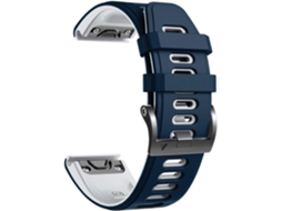 Pulseira de silicone esportiva de 22 mm de alta qualidade para relógio compatível com Fenix S/MARCA