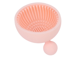 Bacia De Limpeza Portátil Flexível Para Pinceis De Maquiagem