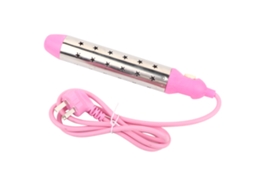 Aquecedor imersível de aço inox 2500w com desligamento automático rosa S/MARCA