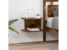Vidaxl Mesa-de-cabeceira 2 Pcs Carvalho Defumado 40 X 30 X 25 Cm
