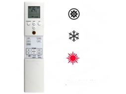 Controle Remoto de Ar Condicionado HENTEN HOME para Fujitsu Ar ret5e