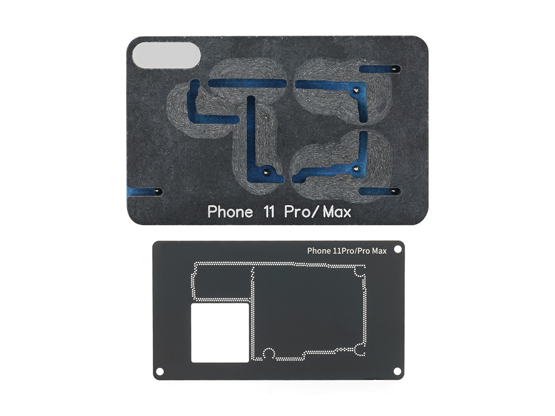 Stencil BGA de nível médio para iPhone 11pro/max, placa mãe EOOCOO