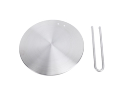 Placa Difusora de Calor Inox com Manilha 22 S/MARCA
