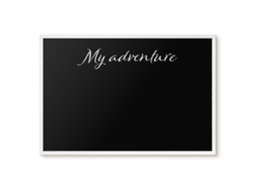 Magnetic Board For Wall My Adventure For The Bedroom Espelharte (60x40 Cm)