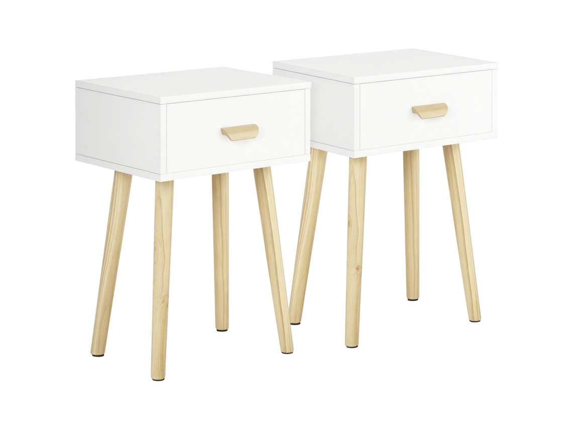 Conjunto Móvel de Casa de Banho Branco Brilho com 3 Gavetas, porta, Lavatório, Espelho e Coluna RECEVEURDEDOUCHEARDOISE.FR